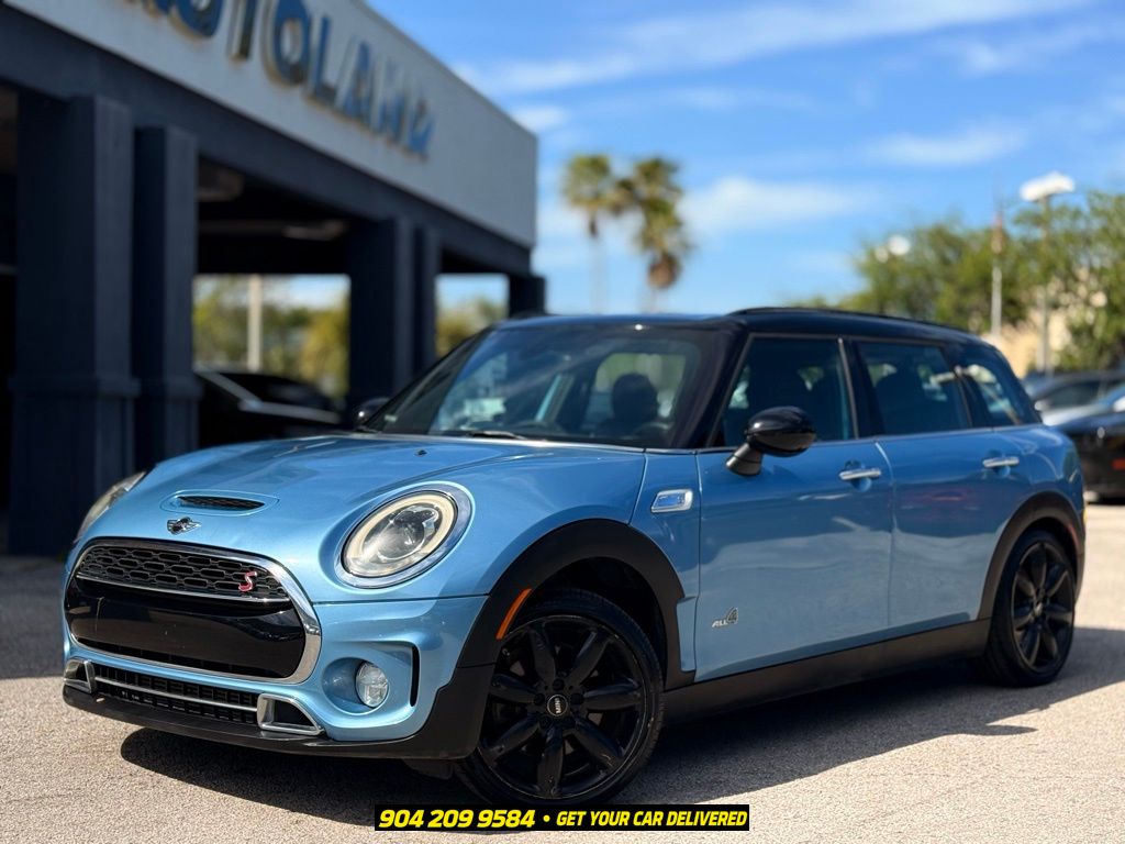Blue Metallic 2017 MINI Cooper Clubman Wagon All-Wheel Drive 7-Speed Automatic