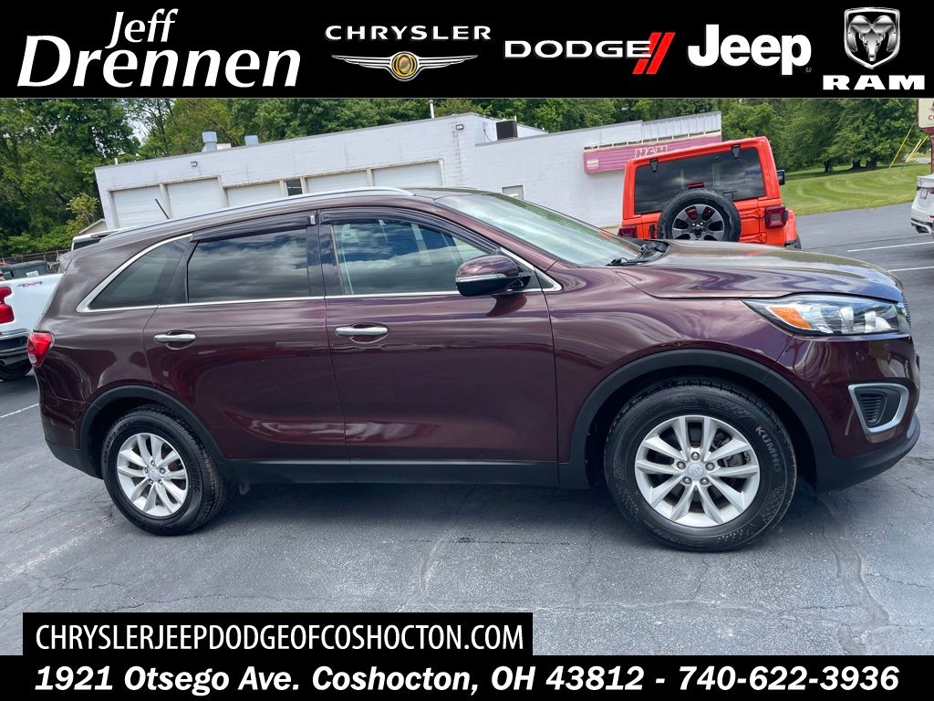 Red (Sangria) 2017 Kia Sorento SUV / Crossover Front-Wheel Drive 6-Speed Automatic