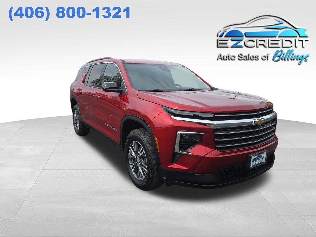 Radiant Red Tintcoat 2024 Chevrolet Traverse SUV / Crossover Front-Wheel Drive 8-Speed Automatic