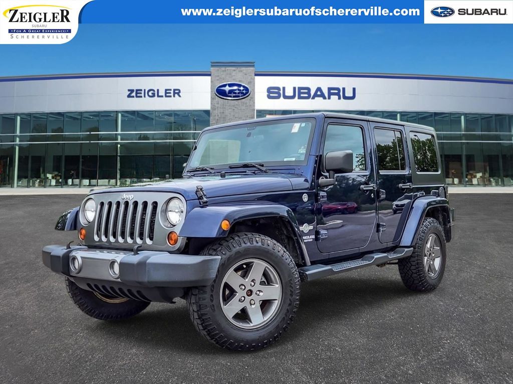 True Blue Pearlcoat 2012 Jeep Wrangler Unlimited Sport 4WD SUV / Crossover Four-Wheel Drive 5-Speed Automatic