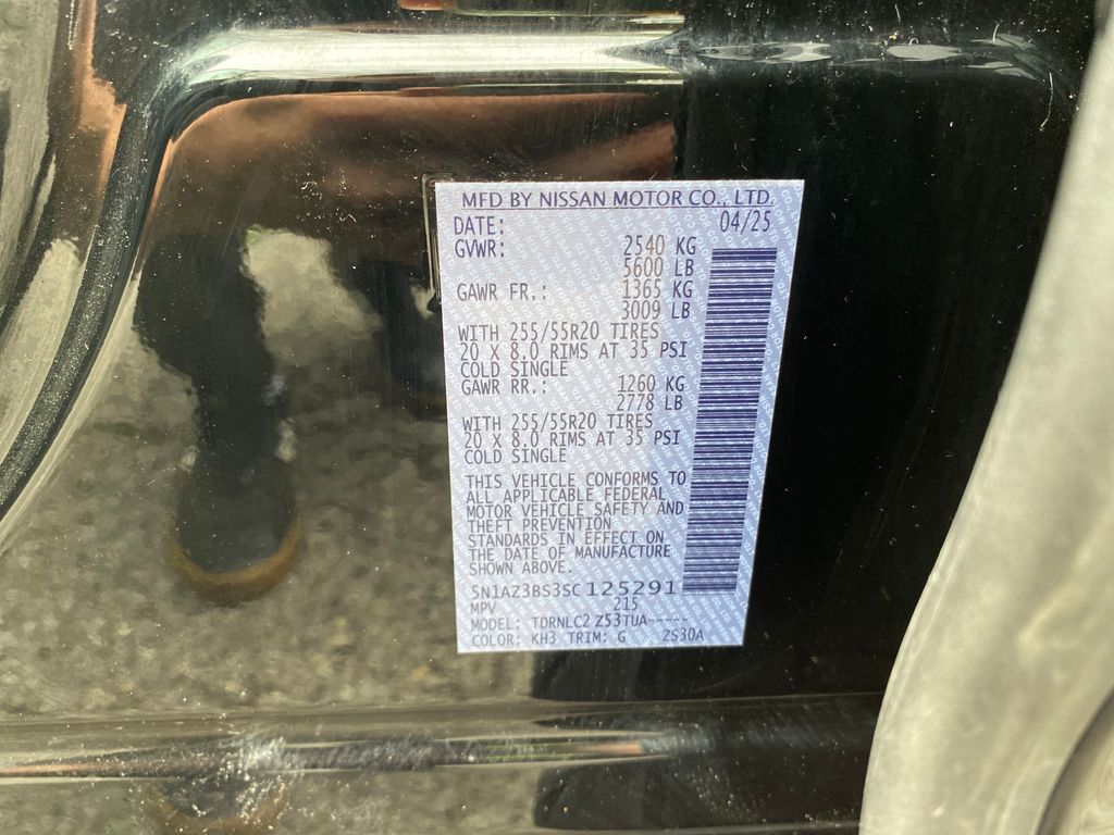 2025 Nissan Murano SV Black at Luther Ford