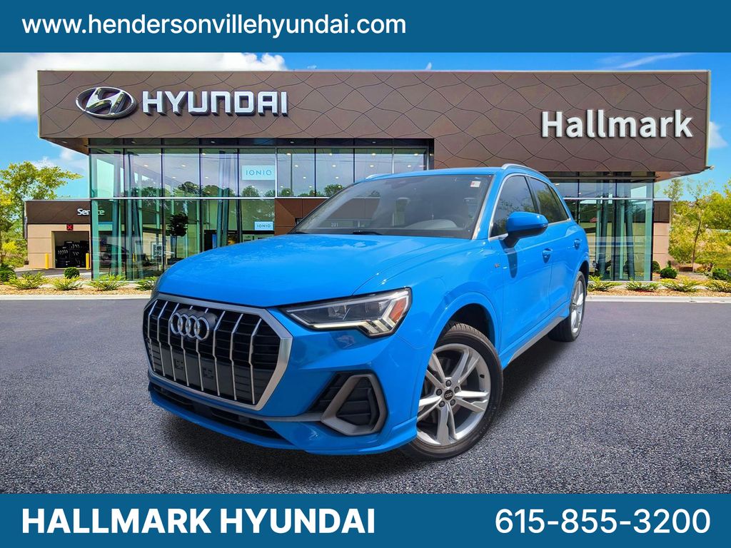 Turbo Blue 2022 Audi Q3 quattro Premium Plus S Line 45 TFSI SUV / Crossover All-Wheel Drive 8-Speed Automatic