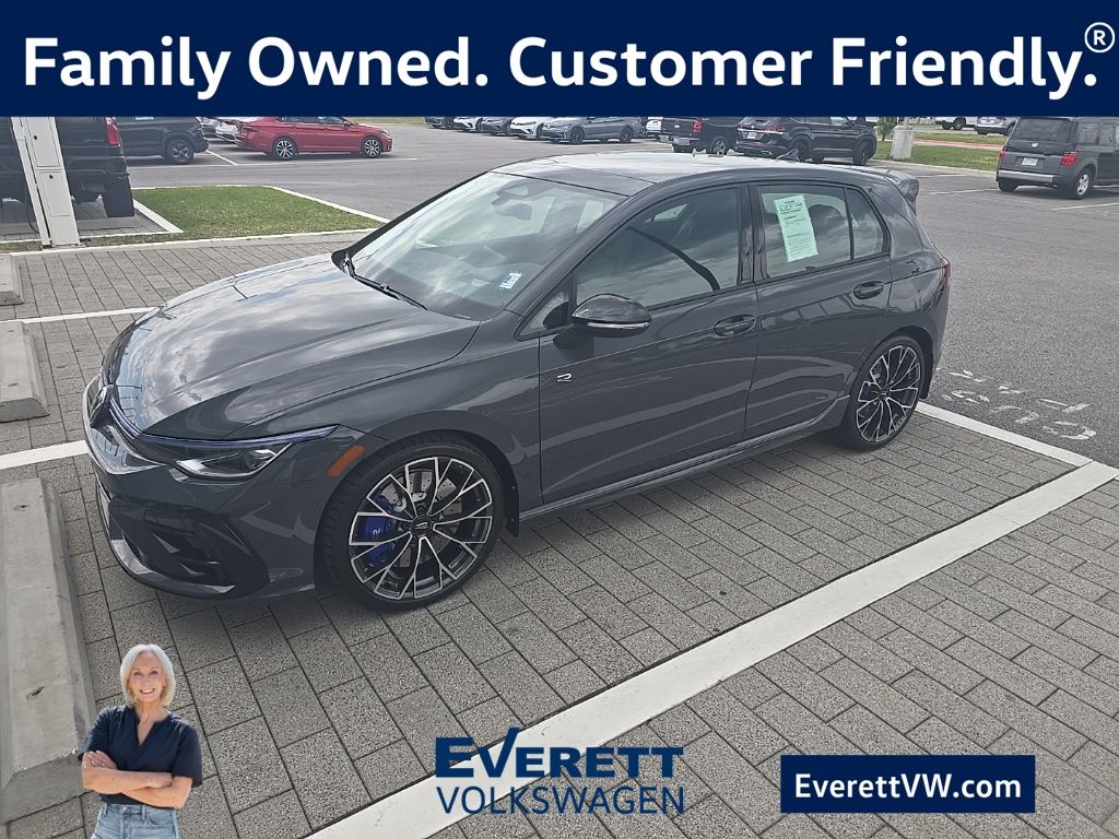 Graphite Gray 2026 Volkswagen Golf R 4Motion Hatchback All-Wheel Drive 7-Speed Dual Clutch