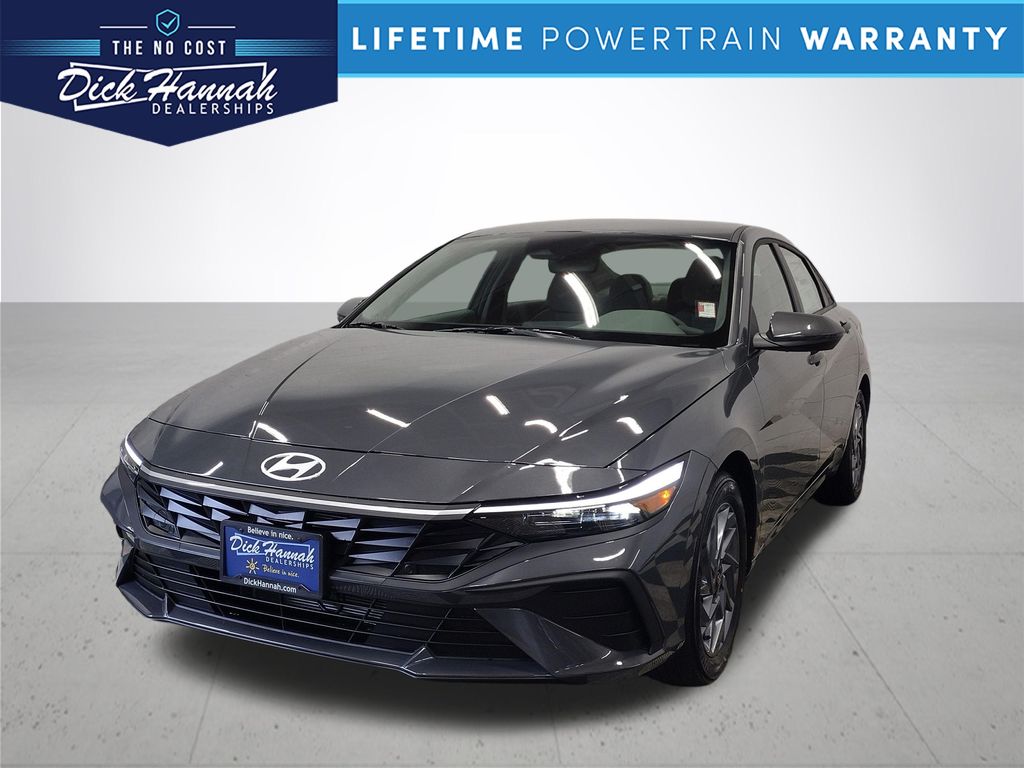 Dick Hannah Dealerships - 2025 Hyundai Elantra Hybrid Blue For Sale in Vancouver, WA