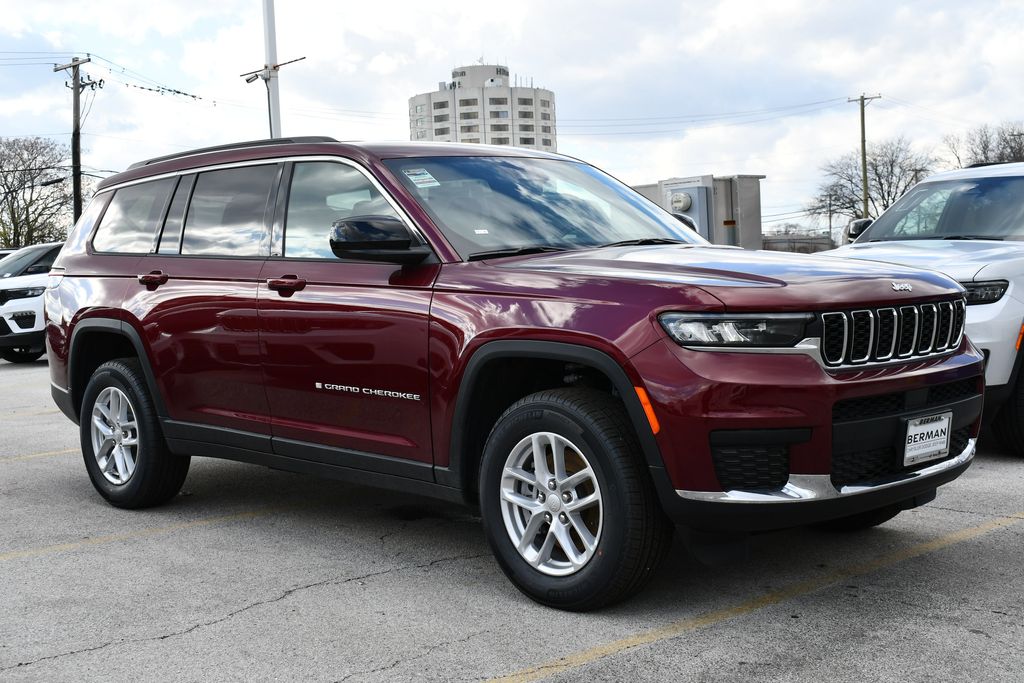 Velvet Red Pearlcoat 2026 Jeep Grand Cherokee L Laredo 4WD SUV / Crossover Four-Wheel Drive 8-Speed Automatic