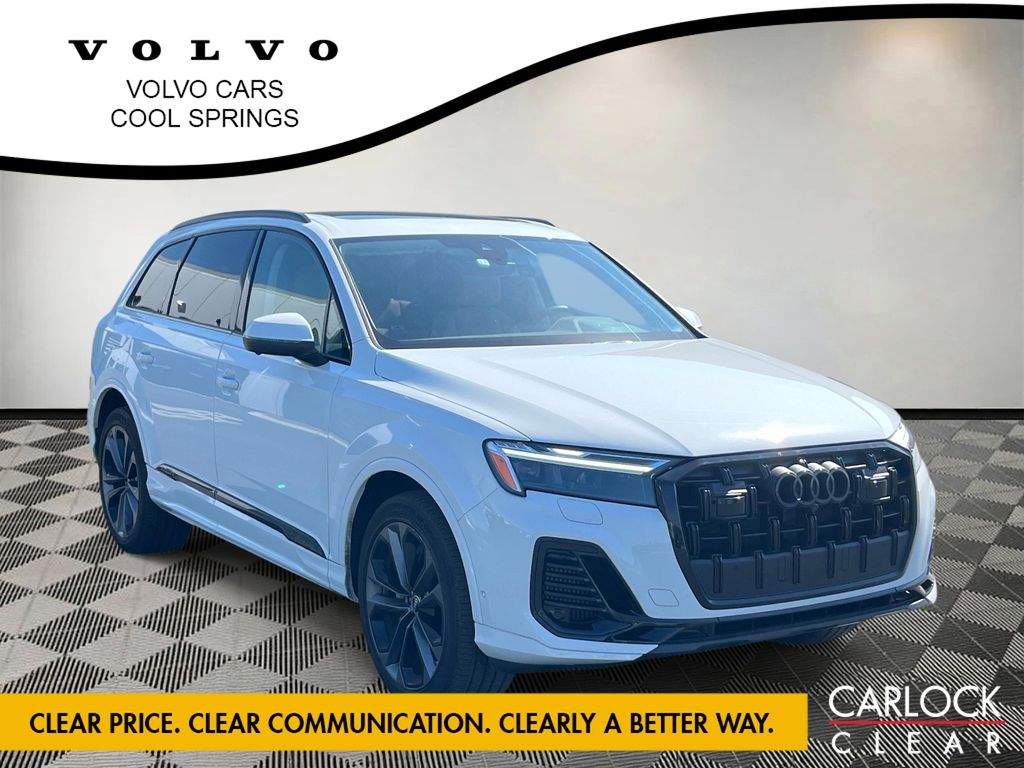 Glacier White Metallic 2025 Audi Q7 quattro Premium Plus 55 TFSI SUV / Crossover All-Wheel Drive 8-Speed Automatic