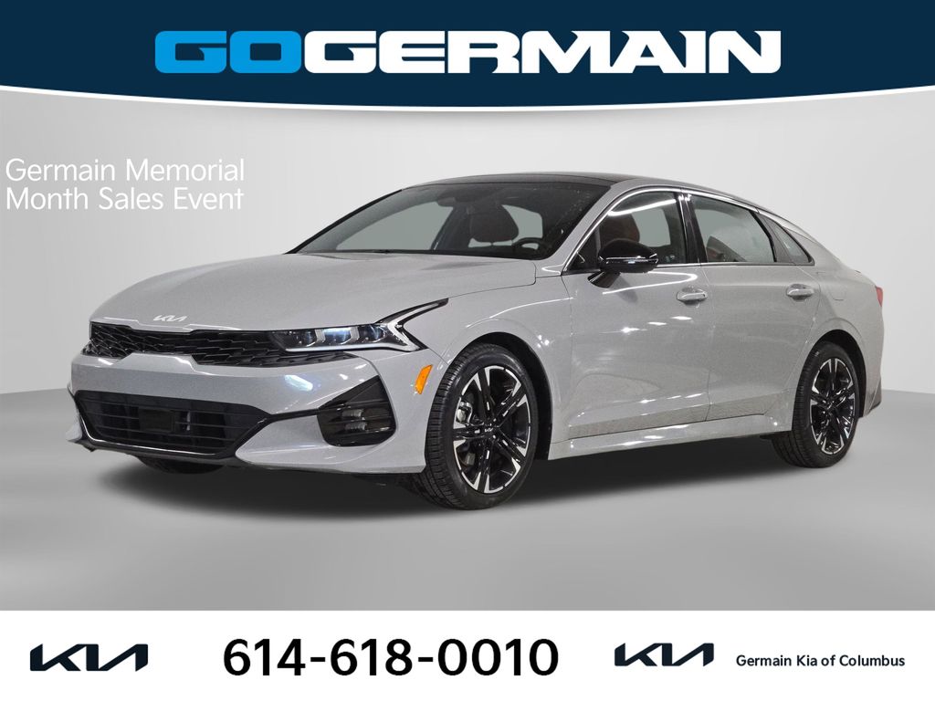Wolf Gray 2023 Kia K5 GT-Line FWD Sedan Front-Wheel Drive 8-Speed Automatic