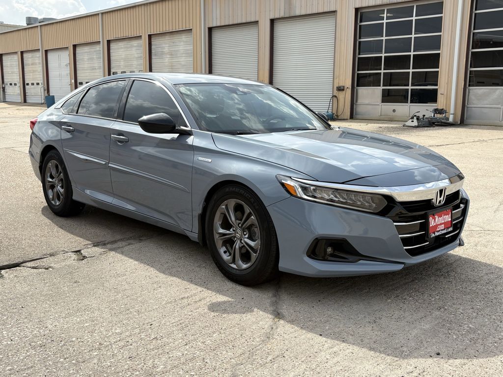 2022 Honda Accord Hybrid Sport Gray at DeMontrond Gulf Freeway