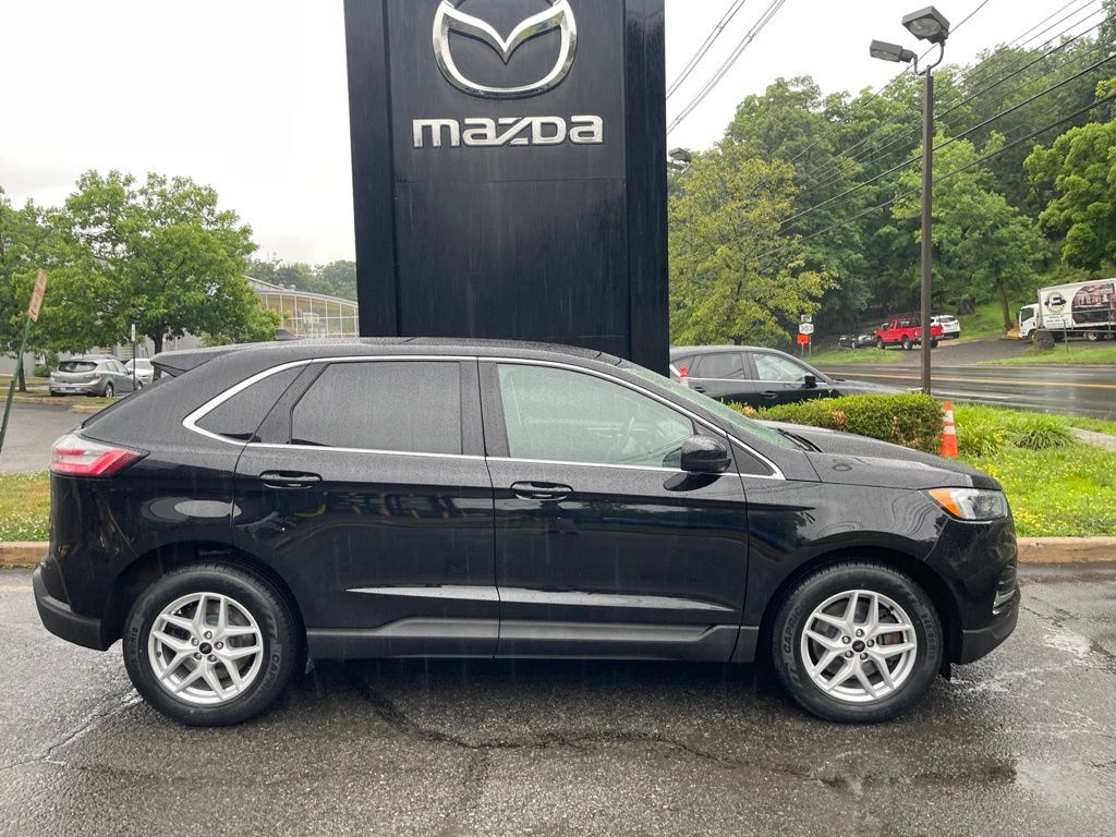 Black Metallic 2023 Ford Edge SUV / Crossover All-Wheel Drive 8-Speed Automatic