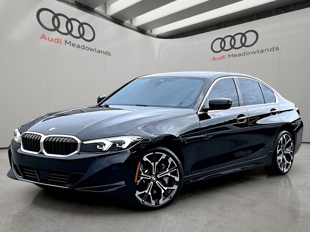 Jet Black 2026 BMW 3 Series Sedan All-Wheel Drive 8-Speed Automatic