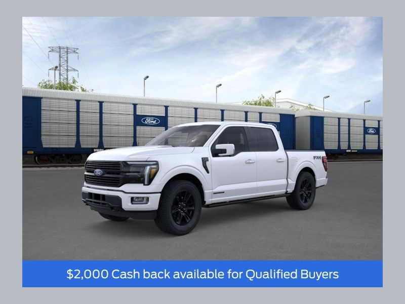 Star White Metallic Tri-Coat 2026 Ford F-150 Pickup Truck Four-Wheel Drive Automatic