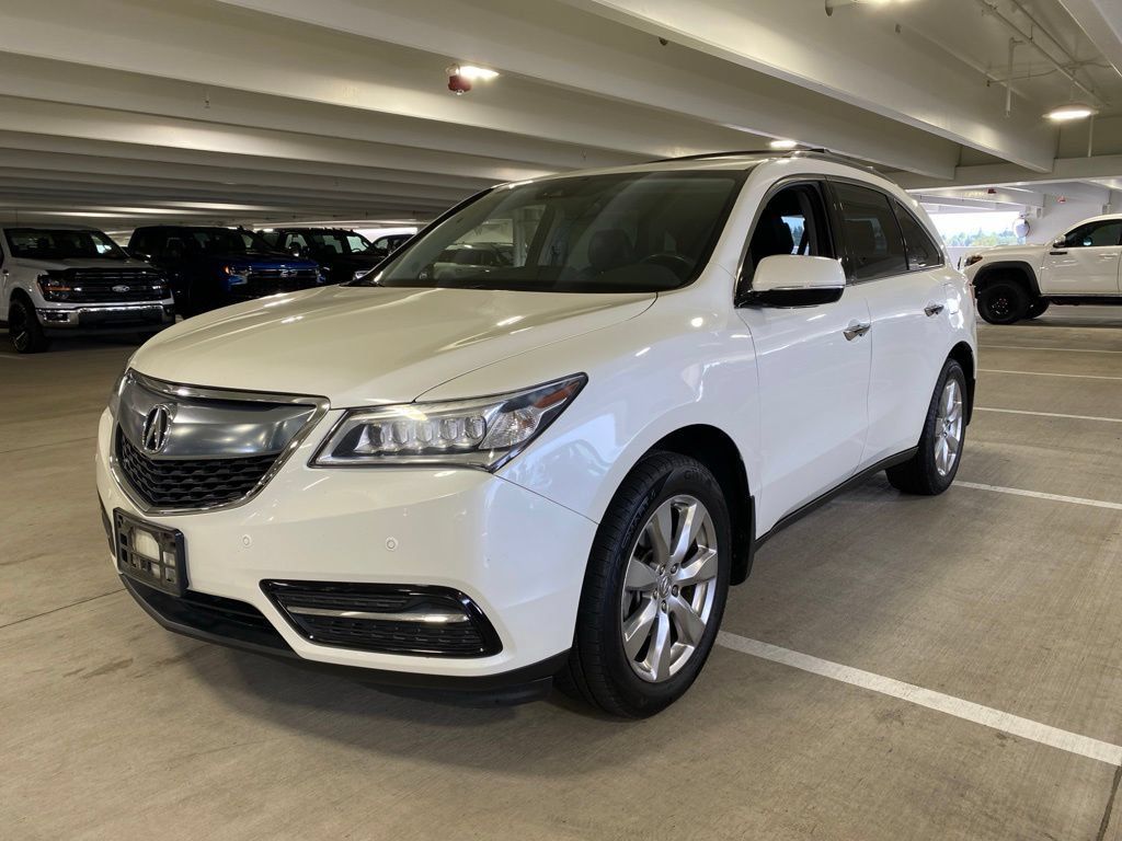 White Diamond Pearl 2016 Acura MDX SUV / Crossover All-Wheel Drive 9-Speed Automatic
