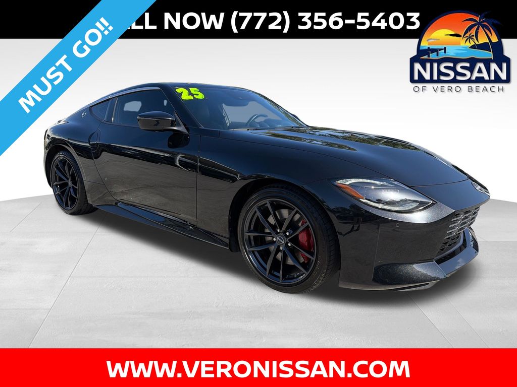 Black Diamond Pearl 2025 Nissan Z Coupe Rear-Wheel Drive 9-Speed Automatic