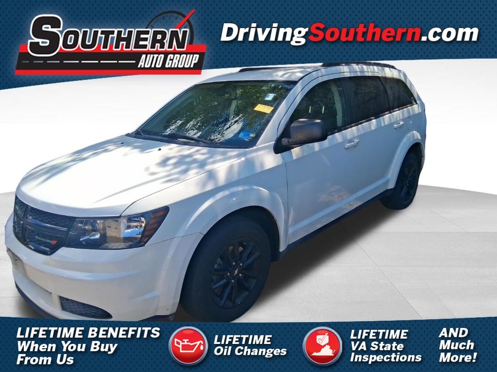 Vice White 2020 Dodge Journey SUV / Crossover Front-Wheel Drive 4-Speed Automatic