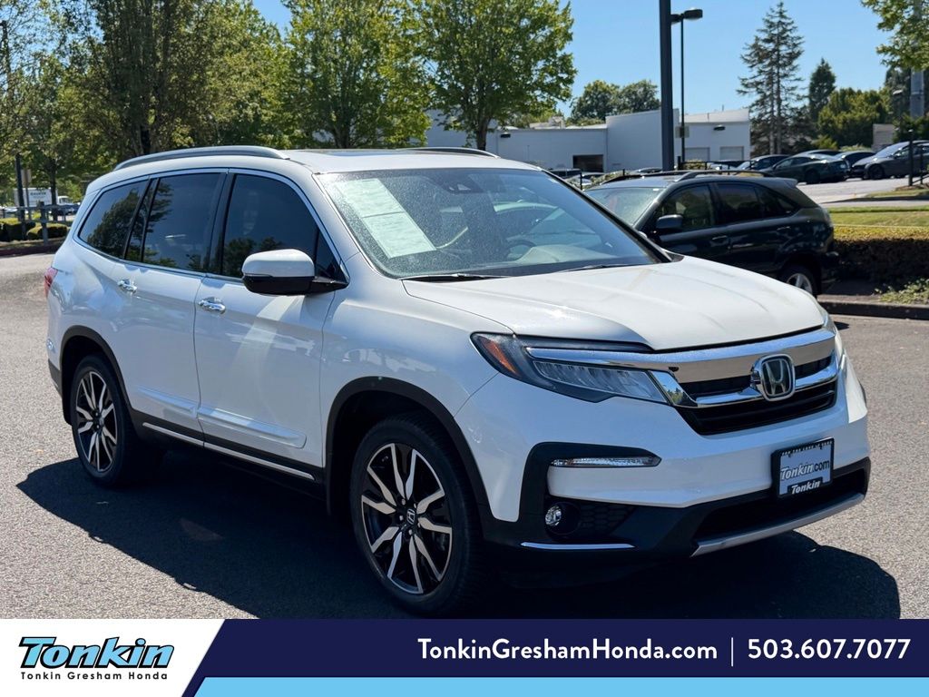 White Diamond Pearl 2019 Honda Pilot SUV / Crossover All-Wheel Drive 9-Speed Automatic