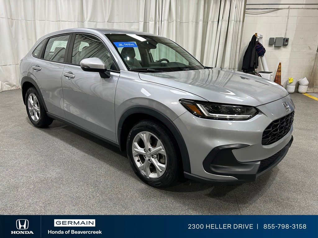 Certified Used 2023 Silver Honda LX image 2