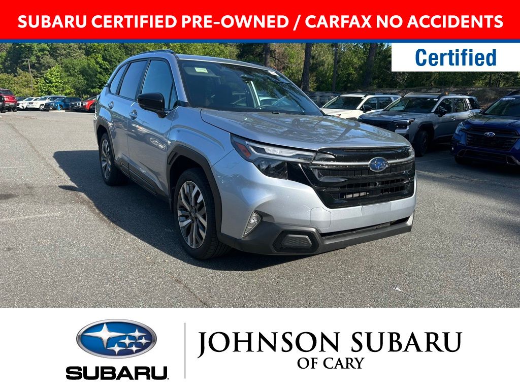 Ice Silver Metallic 2026 Subaru Forester Touring Crossover AWD SUV / Crossover All-Wheel Drive Continuously Variable Transmission