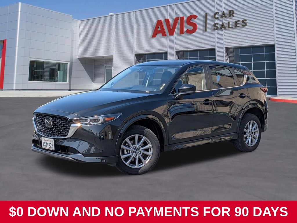 Jet Black 2025 Mazda CX-5 SUV / Crossover All-Wheel Drive 6-Speed Automatic