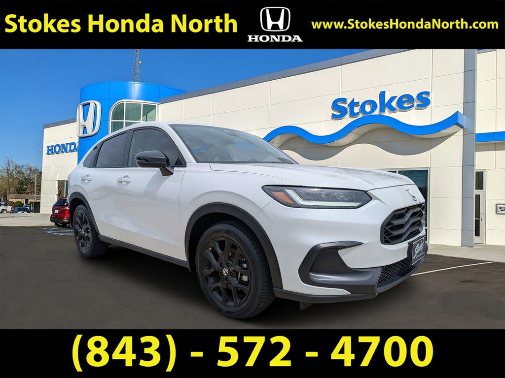 2024 Honda HR-V Sport White at Lugoff Nissan