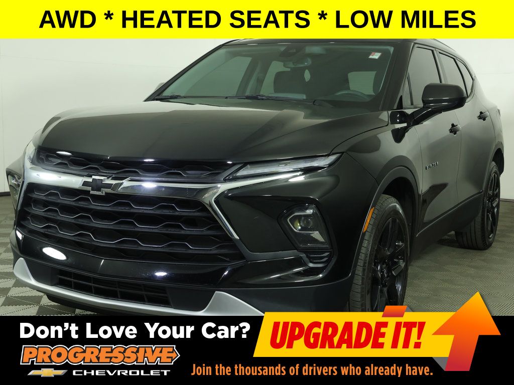 Black 2024 Chevrolet Blazer SUV / Crossover All-Wheel Drive 9-Speed Automatic Overdrive