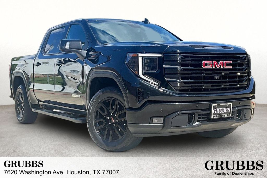 Onyx Black 2024 GMC Sierra 1500 Pickup Truck Four-Wheel Drive Automatic