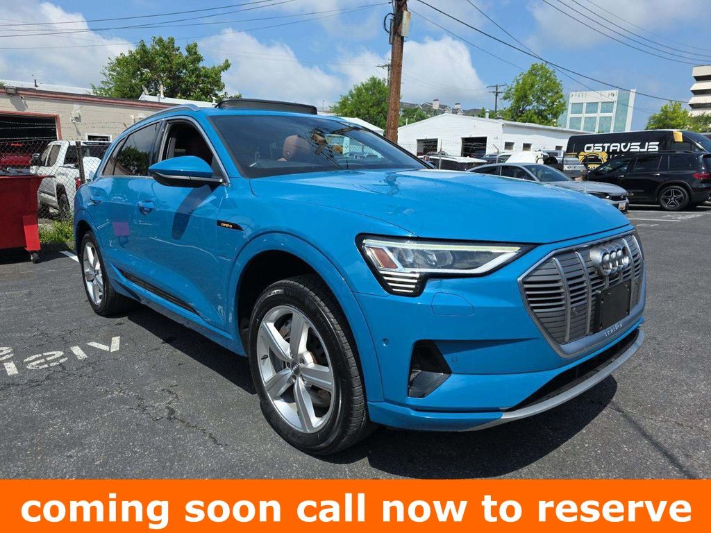 Antigua Blue 2019 Audi e-tron Premium Plus quattro AWD SUV / Crossover All-Wheel Drive Automatic