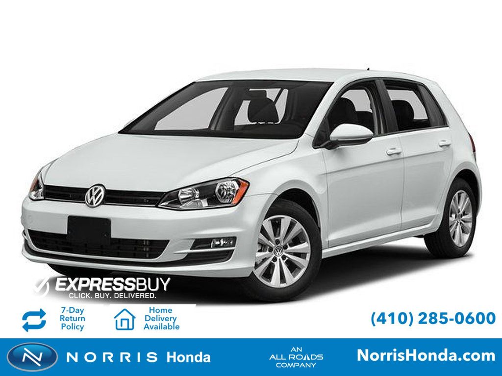 Tornado Red 2016 Volkswagen Golf TSI SE 4-Door FWD Hatchback Front-Wheel Drive 6-Speed Automatic