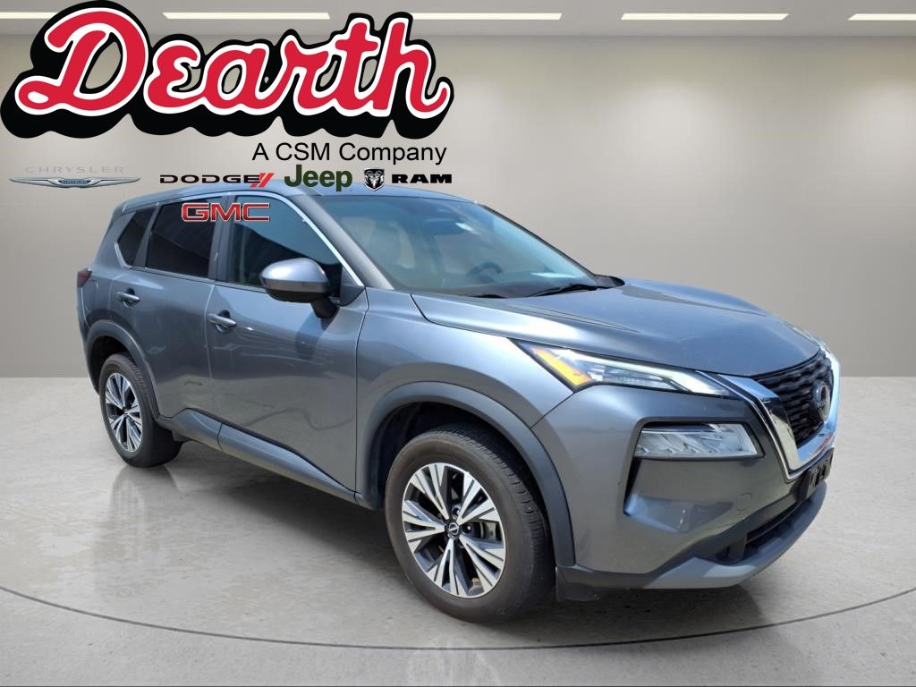 Gray (Gun Metallic) 2023 Nissan Rogue SV AWD SUV / Crossover All-Wheel Drive Continuously Variable Transmission