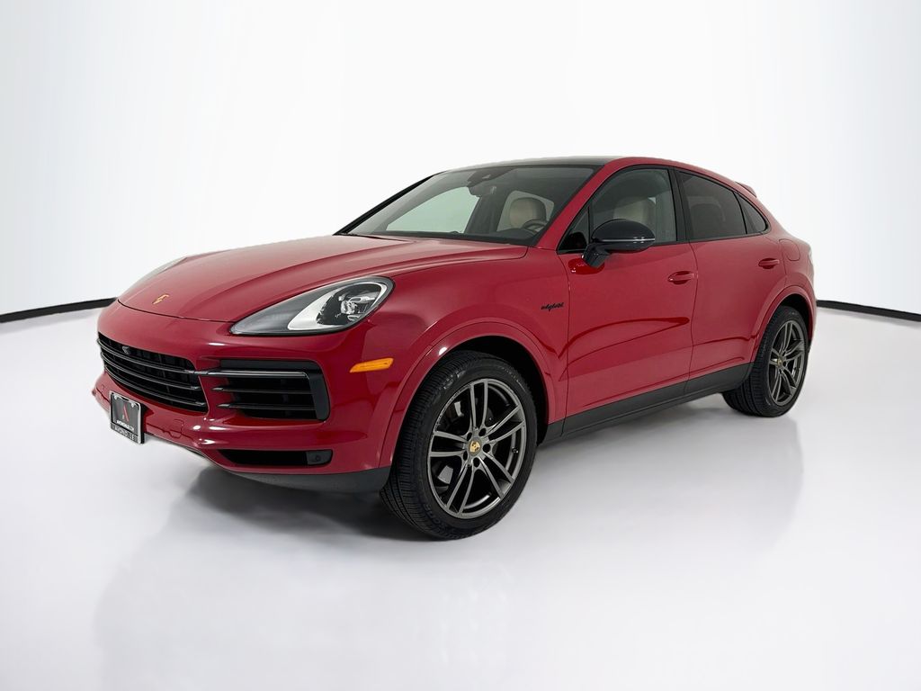 Carmine Red 2023 Porsche Cayenne Coupe   8-Speed Automatic