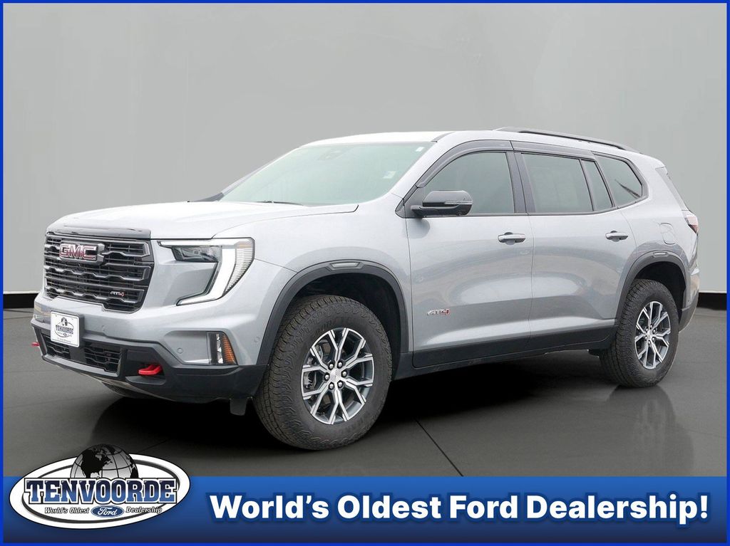 Sterling Metallic 2025 GMC Acadia AT4 AWD SUV / Crossover Four-Wheel Drive 8-Speed Automatic