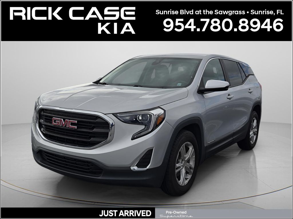 Quicksilver Metallic 2021 GMC Terrain SLE FWD SUV / Crossover Front-Wheel Drive 9-Speed Automatic