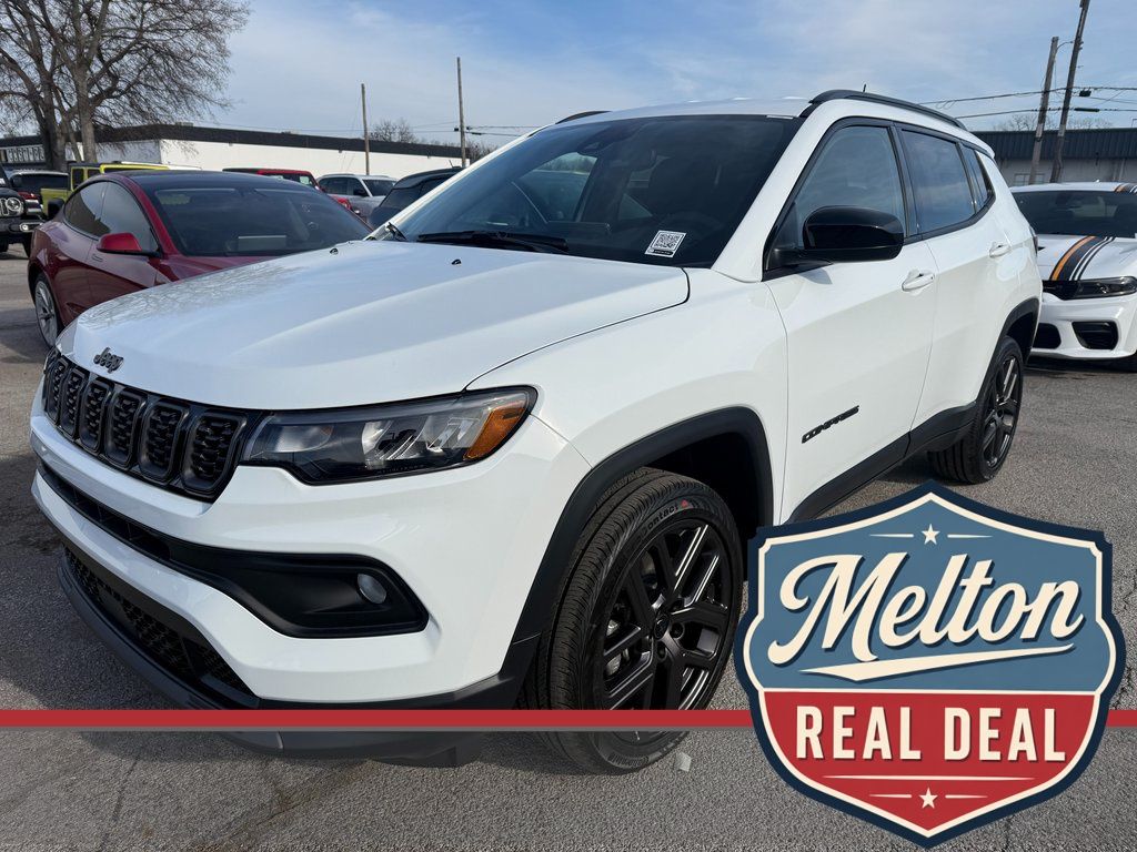 Bright White Clearcoat 2026 Jeep Compass SUV / Crossover Four-Wheel Drive 8-Speed Automatic