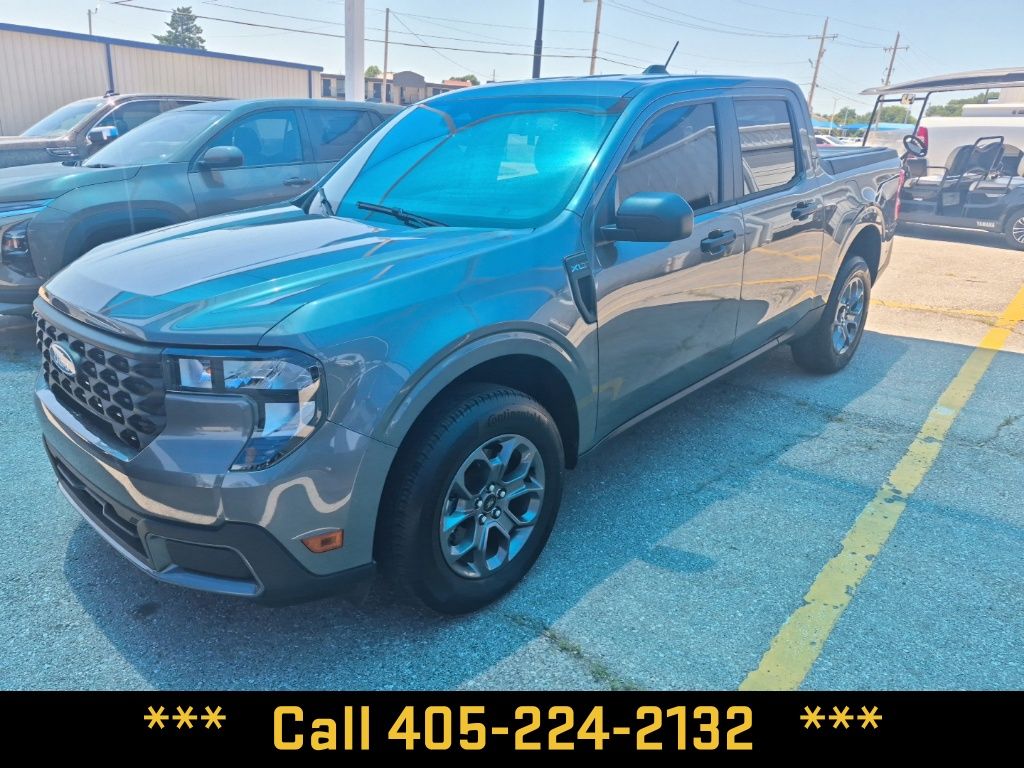 Gray Metallic 2025 Ford Maverick Pickup Truck All-Wheel Drive 8-Speed Automatic