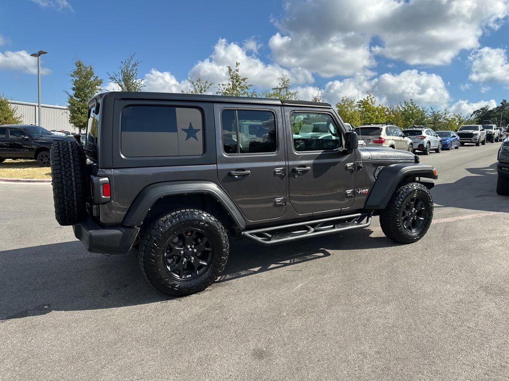 Used Car 2021 Jeep Wrangler  Unlimited Willys For Sale Under $35,000 In Austin, Texas