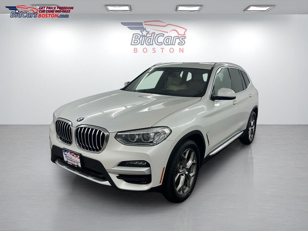 Mineral White Metallic 2020 BMW X3 xDrive30i AWD SUV / Crossover All-Wheel Drive 8-Speed Automatic