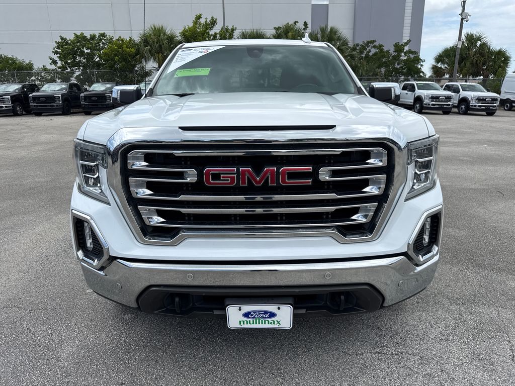2020 Summit White GMC Sierra 1500 SLT 4X4 Truck