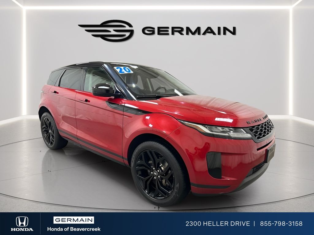 Firenze Red Metallic 2020 Land Rover Range Rover Evoque P250 S AWD SUV / Crossover All-Wheel Drive 9-Speed Automatic