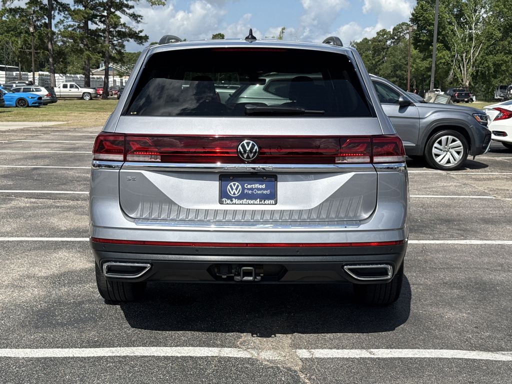 2024 Volkswagen Atlas 2.0T SE w/Technology Silver at DeMontrond Auto Country