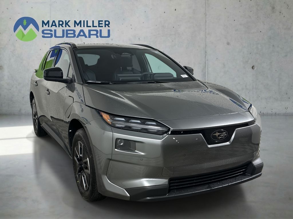 Smoked Carbon 2026 Subaru Solterra Premium AWD SUV / Crossover All-Wheel Drive 1-Speed Automatic