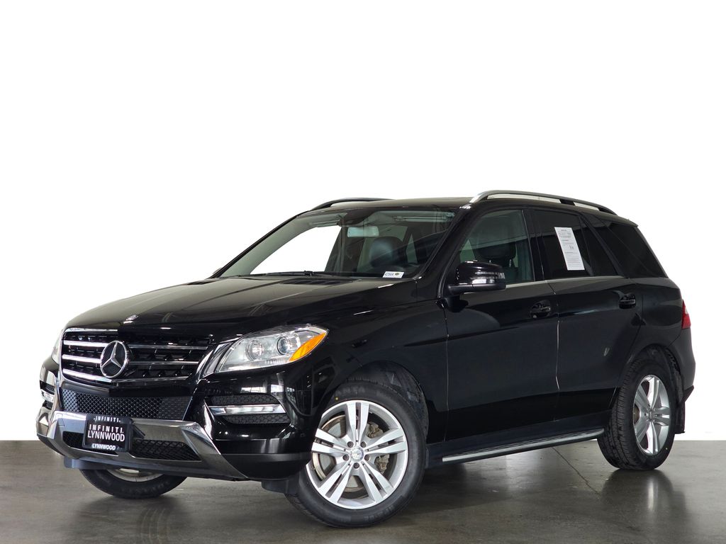 Black 2014 Mercedes-Benz M-Class SUV / Crossover All-Wheel Drive 7-Speed Automatic