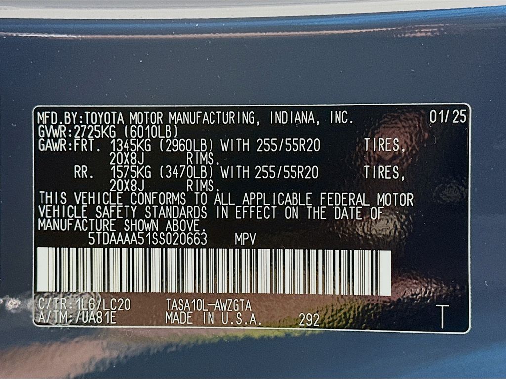 2025 Toyota Grand Highlander Limited 23