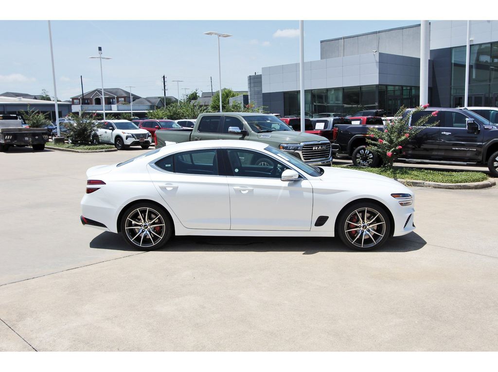 2025 Genesis G70 2.5T White at Genesis of Spring