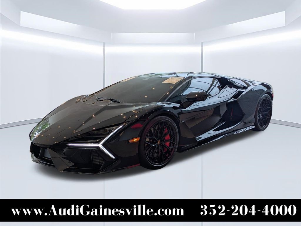 Nero Helene Metallic 2024 Lamborghini Revuelto AWD Coupe All-Wheel Drive 8-Speed Dual Clutch