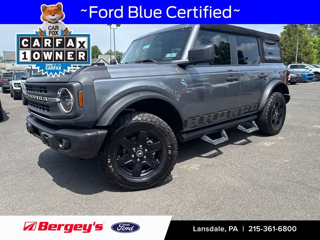 Carbonized Gray Metallic 2023 Ford Bronco SUV / Crossover Four-Wheel Drive Automatic