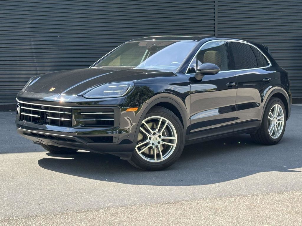 Black 2026 Porsche Cayenne SUV / Crossover All-Wheel Drive 8-Speed Automatic