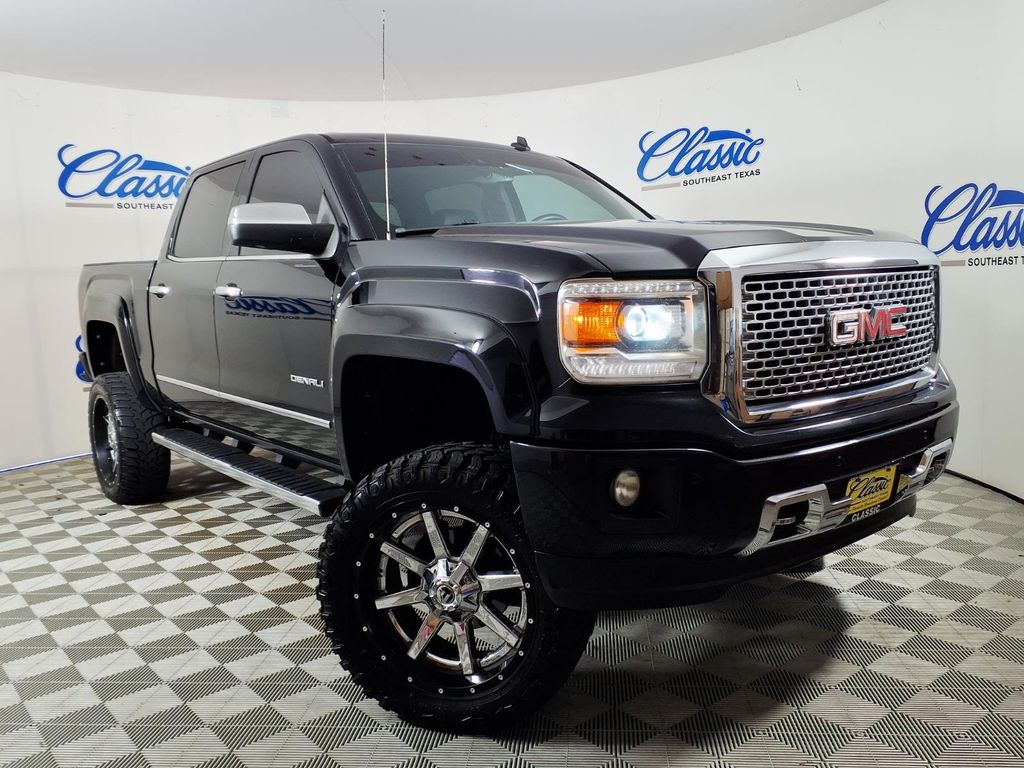 Onyx Black 2014 GMC Sierra 1500 Pickup Truck Four-Wheel Drive 6-Speed Automatic Overdrive