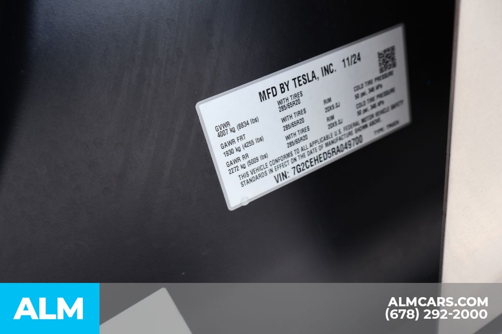 Used 2024 Gray Tesla Base image 37