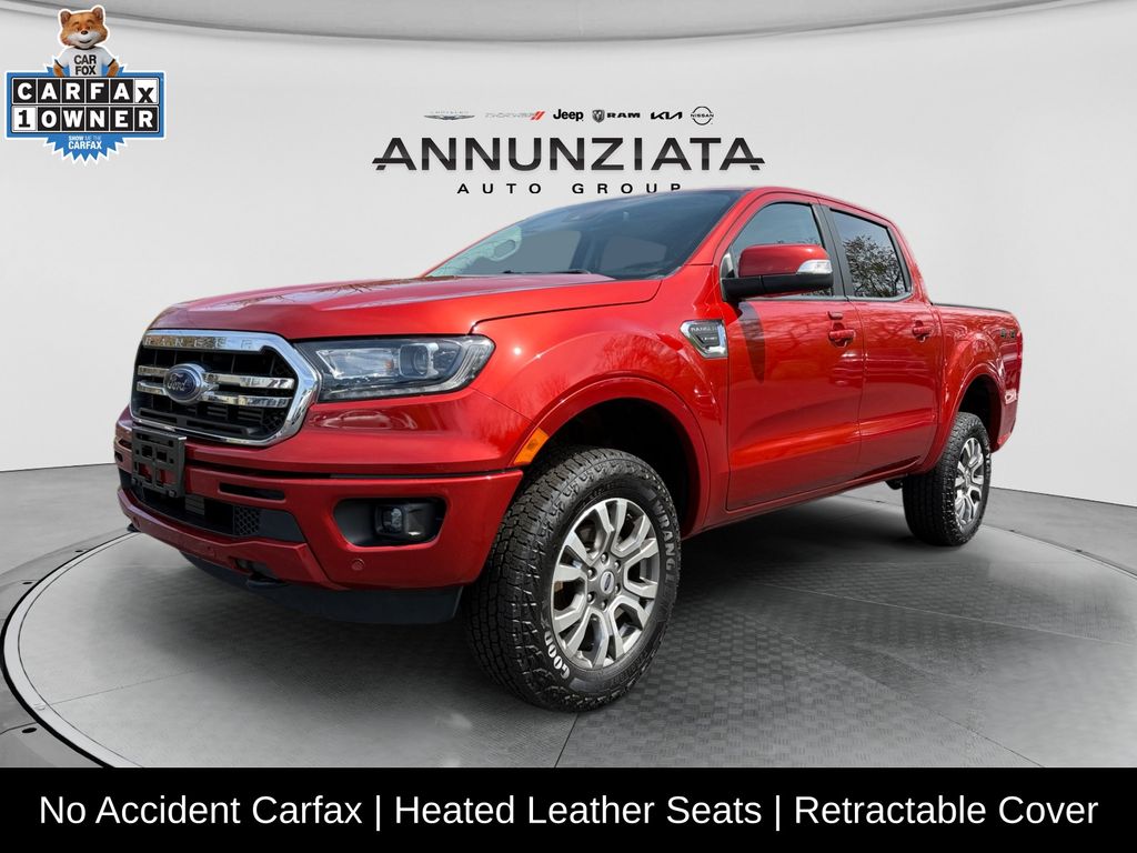 Chili Pepper Red 2023 Ford Ranger Pickup Truck Four-Wheel Drive Automatic