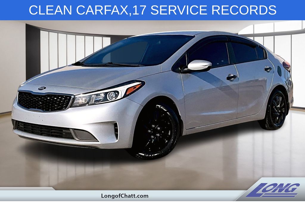 Silky Silver 2017 Kia Forte LX Sedan Front-Wheel Drive 6-Speed Automatic