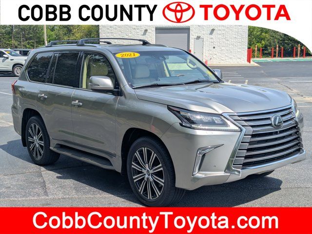 Silver 2021 Lexus LX SUV / Crossover 8-Speed Automatic